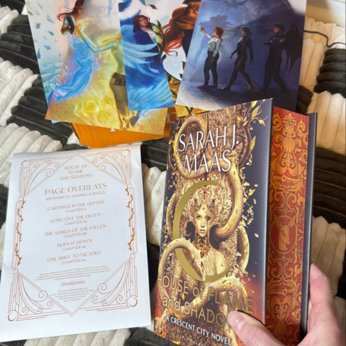House of flame and shadow Illumicrate by , Hardcover | Pangobooks