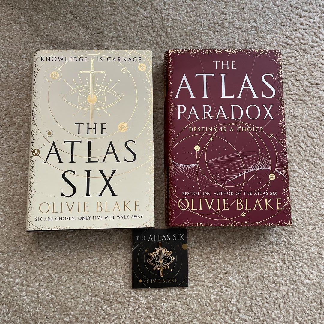 Fairyloot The Atlas Six and The Atlas Paradox by Olivie Blake, Hardcover