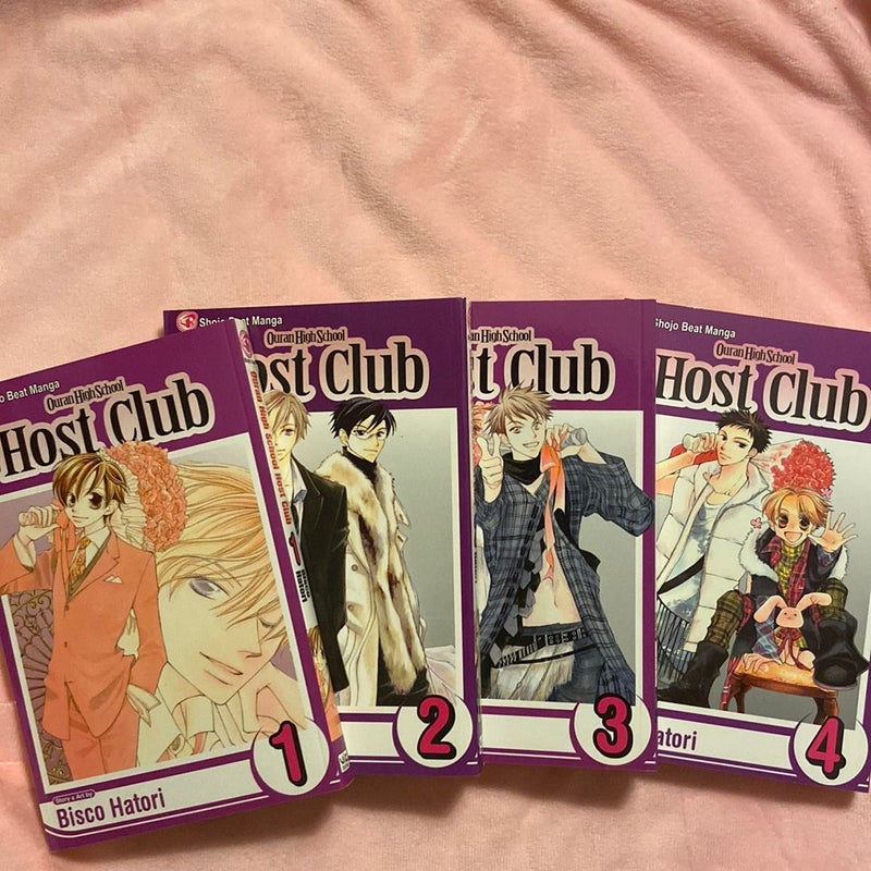 Ouran High School Host Club Vol. 1-4