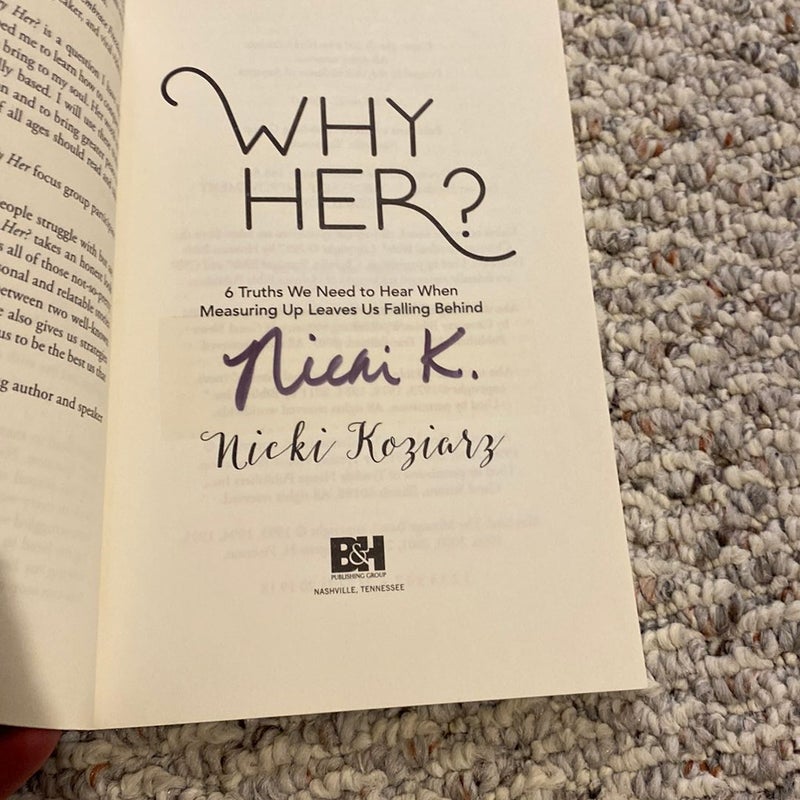 Why Her? - Autographed edition 