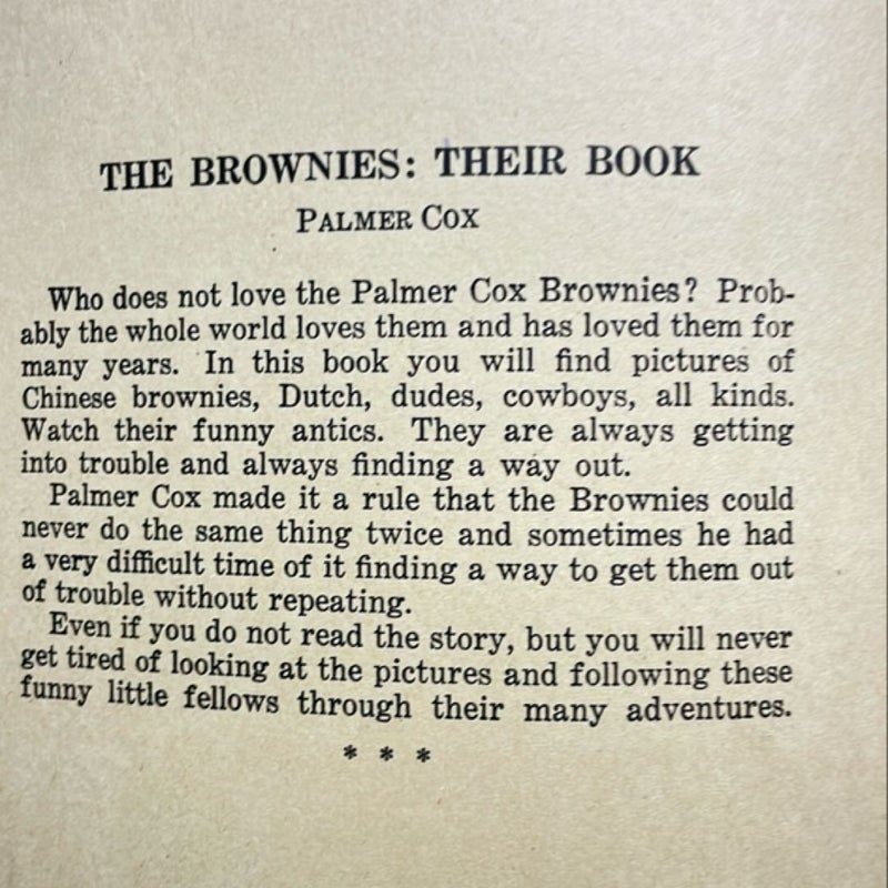 The Brownies Their Book