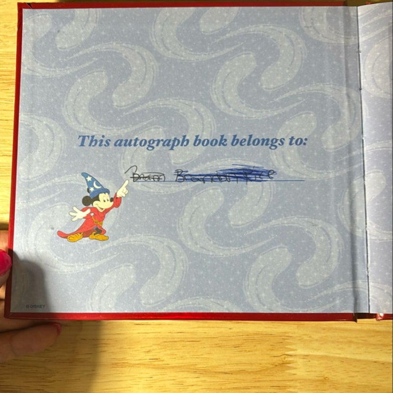 Disney photo and autograph