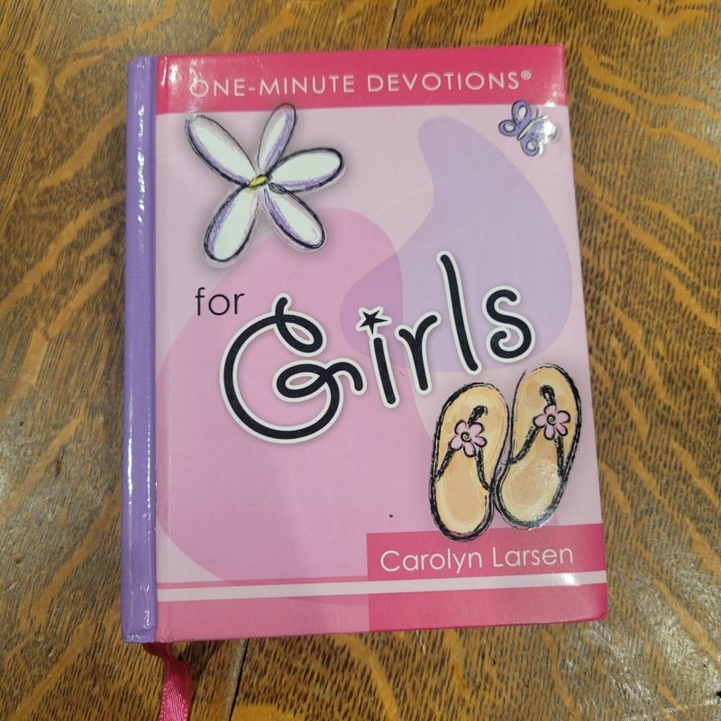 One-Minute Devotions for Girls