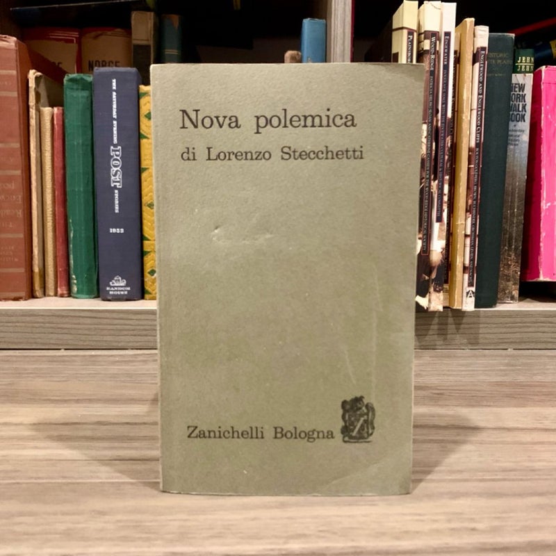 Nova Polemica (*Italian Edition*)