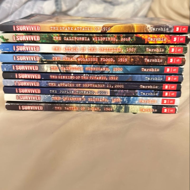 I Survived Bundle (10 books)