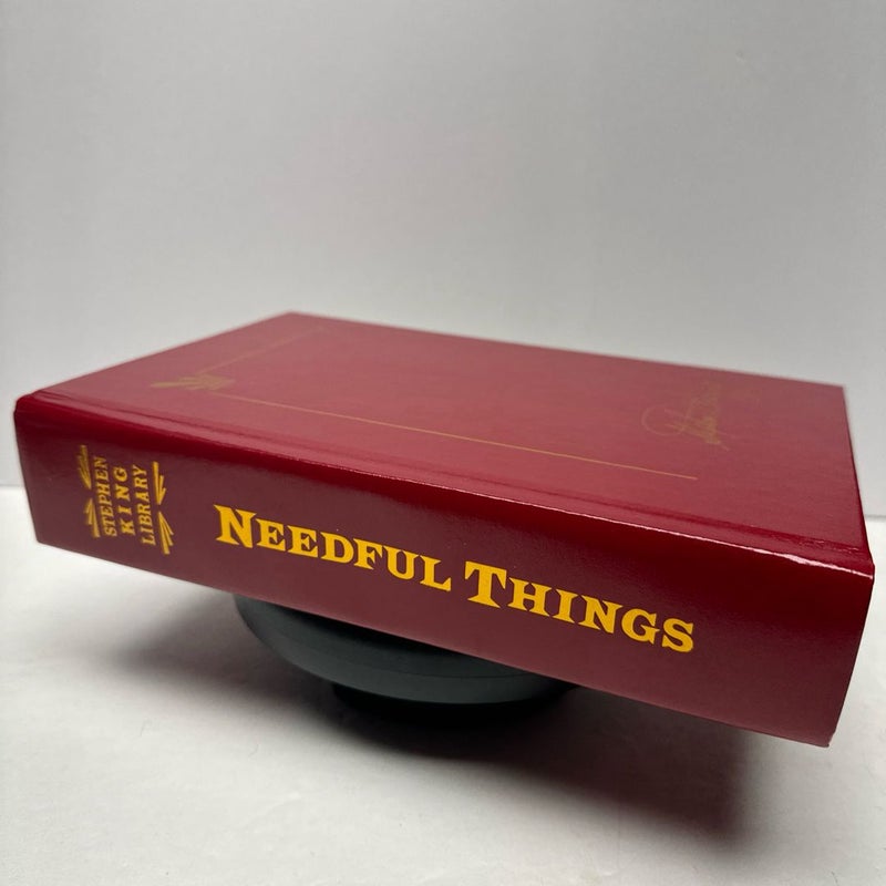 Needful Things Stephen King Library “Red Leather”