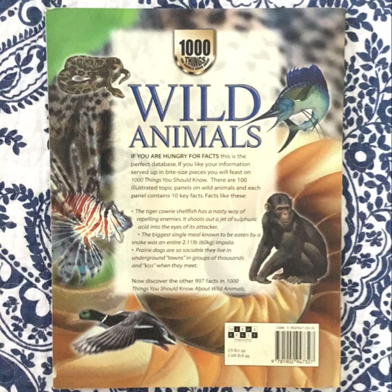 1000 Things You Should Know about Animals