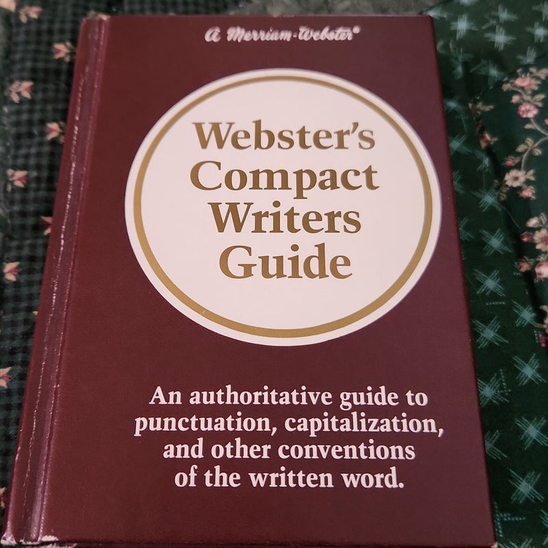 Webster's Compact Writer's Guide