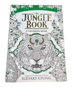 The Jungle Book Coloring Based on Story by Rudyard Kipling Adult