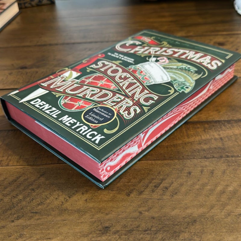 The Christmas Stocking Murders Waterstones Limited Ed