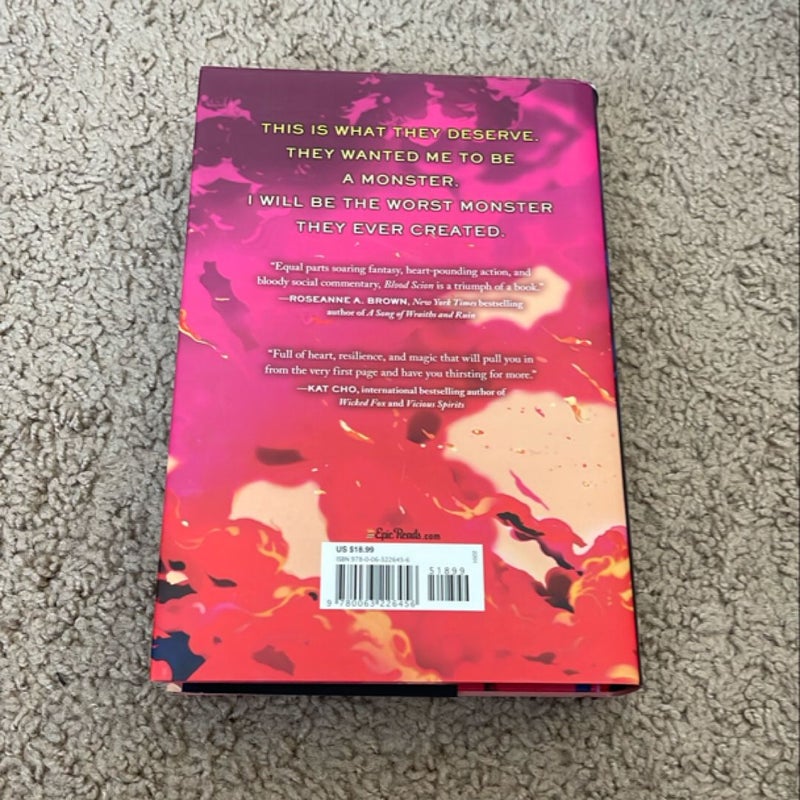 Blood Scion SIGNED FAIRYLOOT EDITION