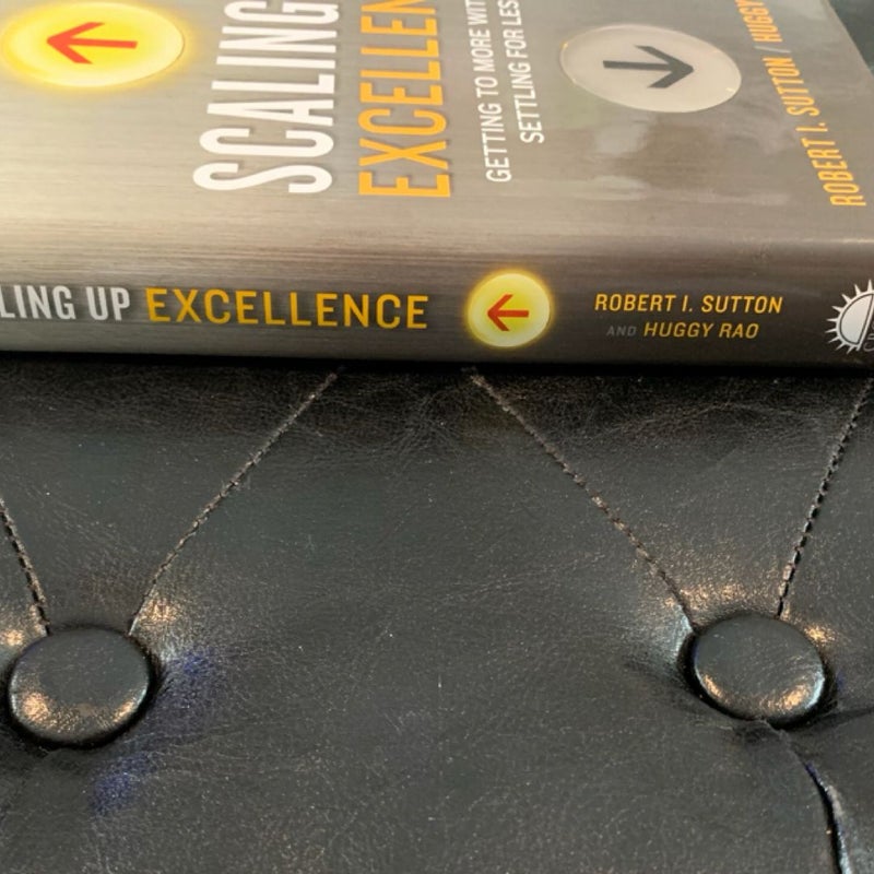 Scaling up Excellence