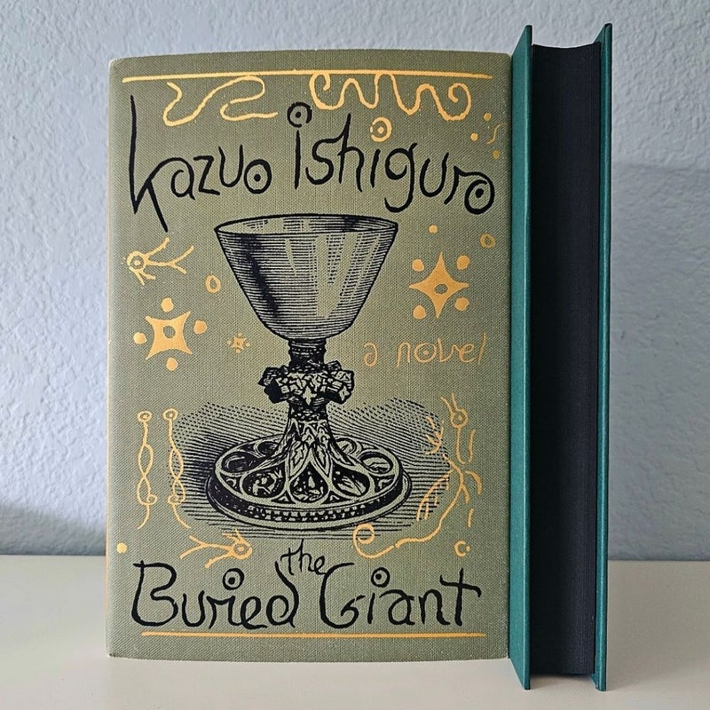 The Buried Giant SIGNED by Kazuo Ishiguro FIRST Edition Hardback Sprayed Edge