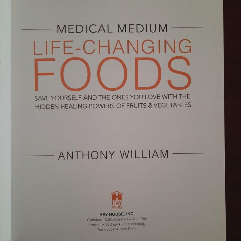 Medical Medium Life-Changing Foods