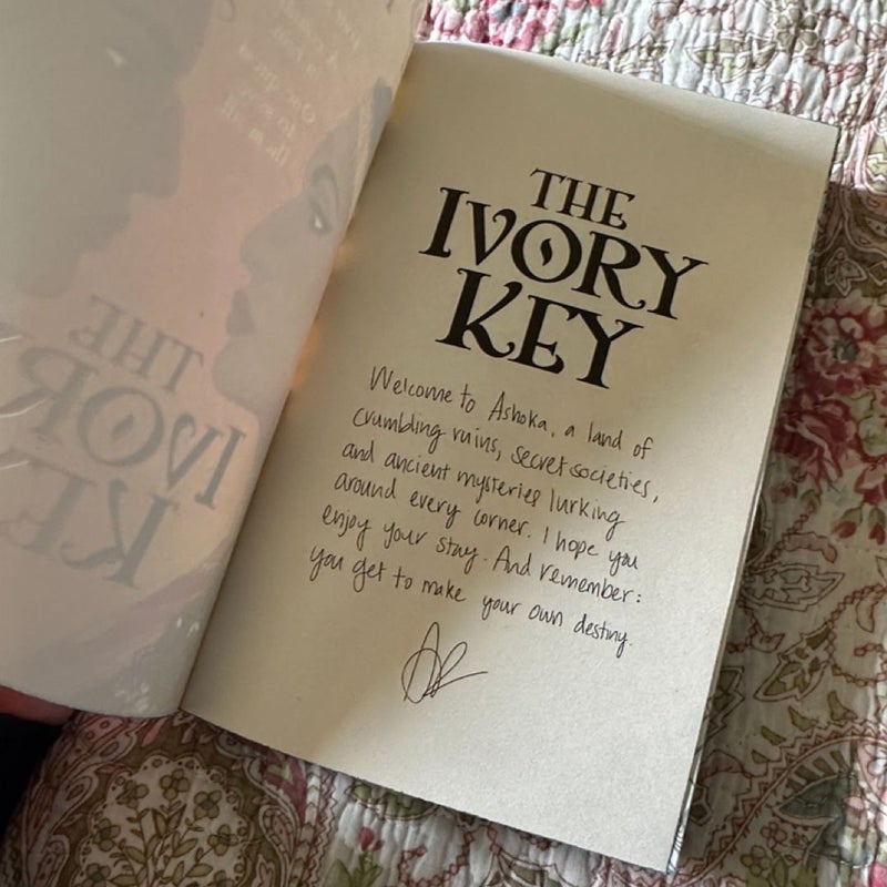 SIGNED SPECIAL EDITION - The Ivory Key