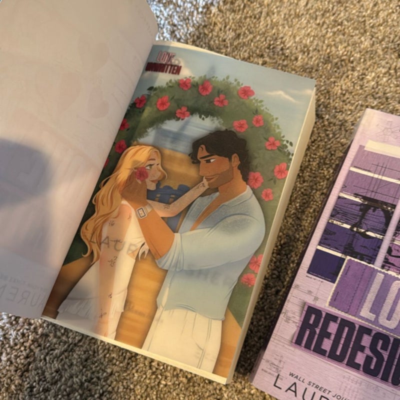 SIGNED Love Redesigned + Love Unwritten