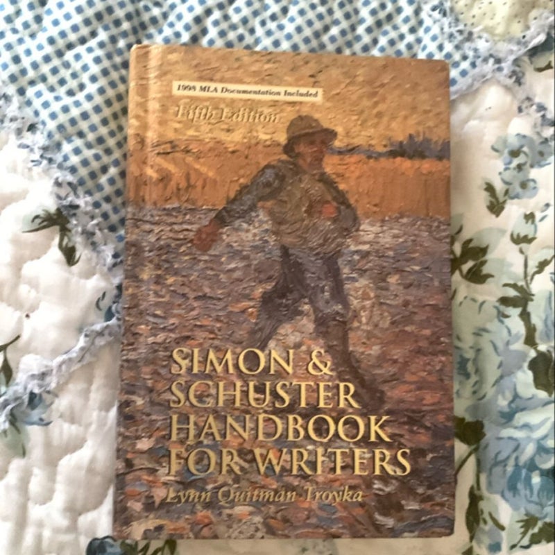 Simon and Schuster Handbook for Writers