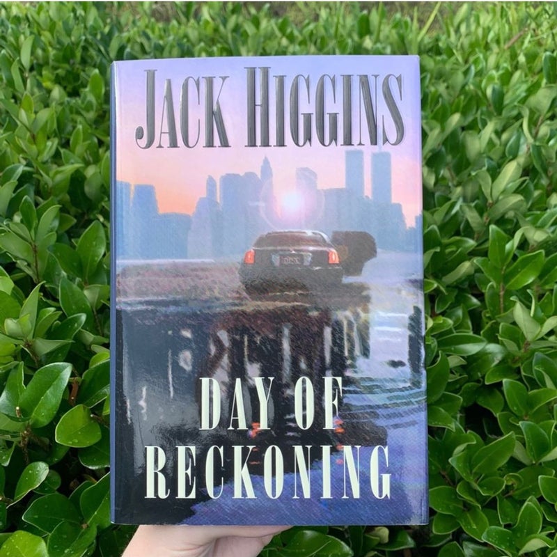 Day Of Reckoning Hardback Novel Book By Jack Higgins