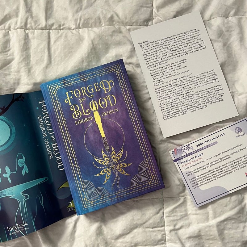 Forged by Blood *Fairyloot Signed Edition*