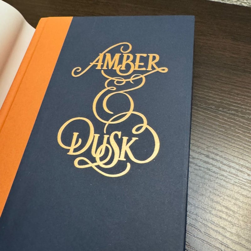 Signed First Edition|| Amber and Dusk