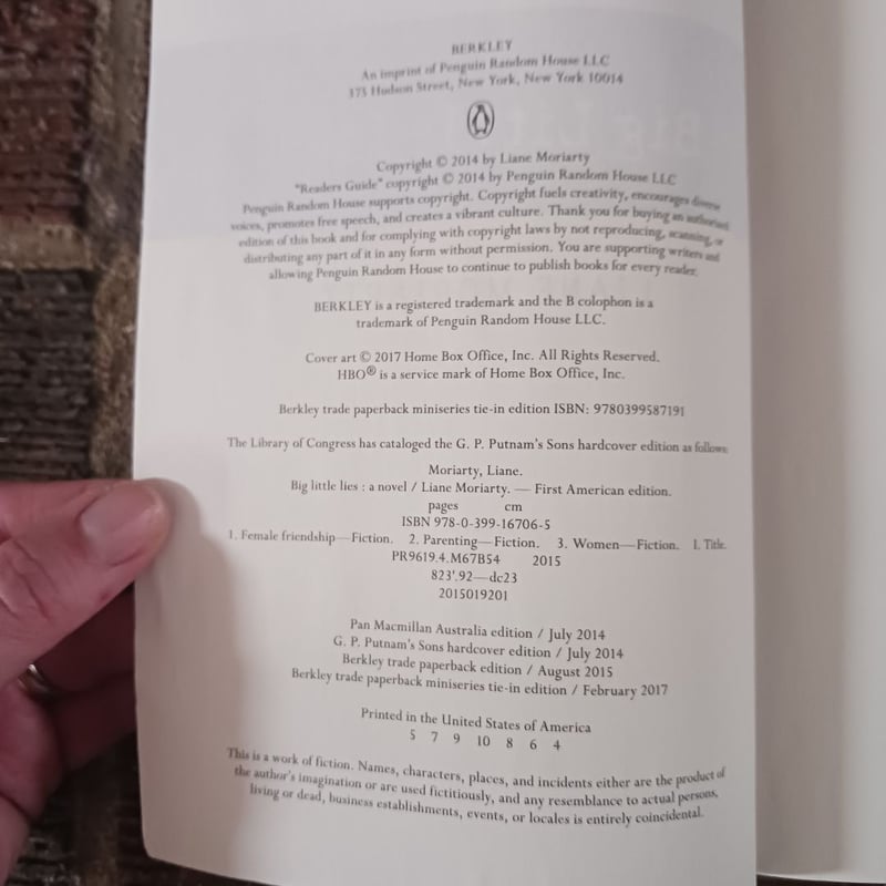 Big Little Lies (Movie Tie-In)