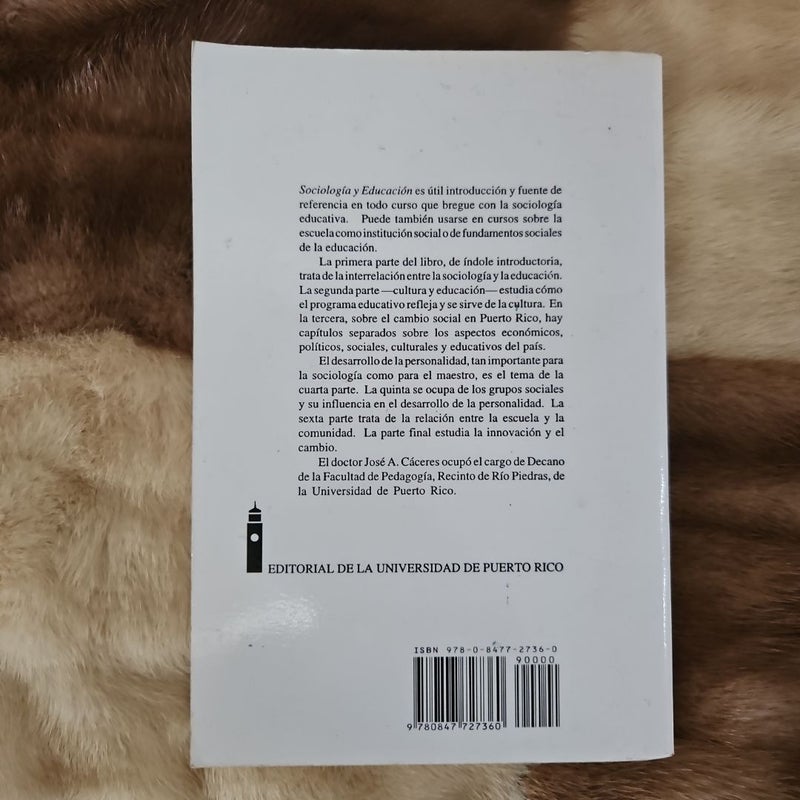 Sociologia y Educacion