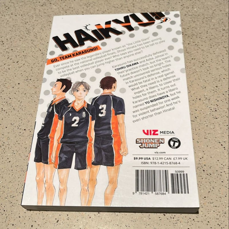 Haikyu!!, Vol. 1,2,&3 Set