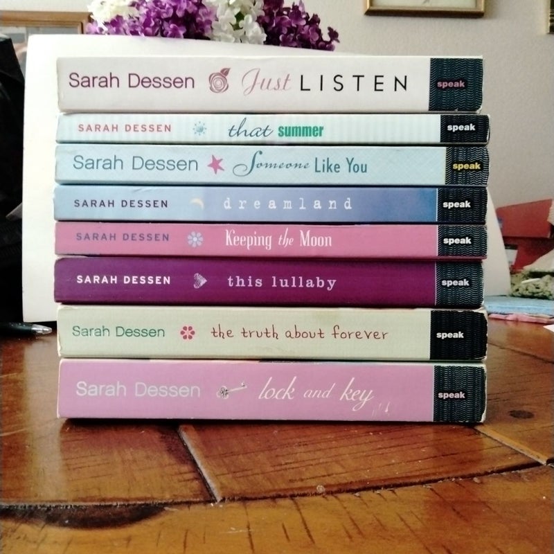 Sarah Dessen 8 book bundle