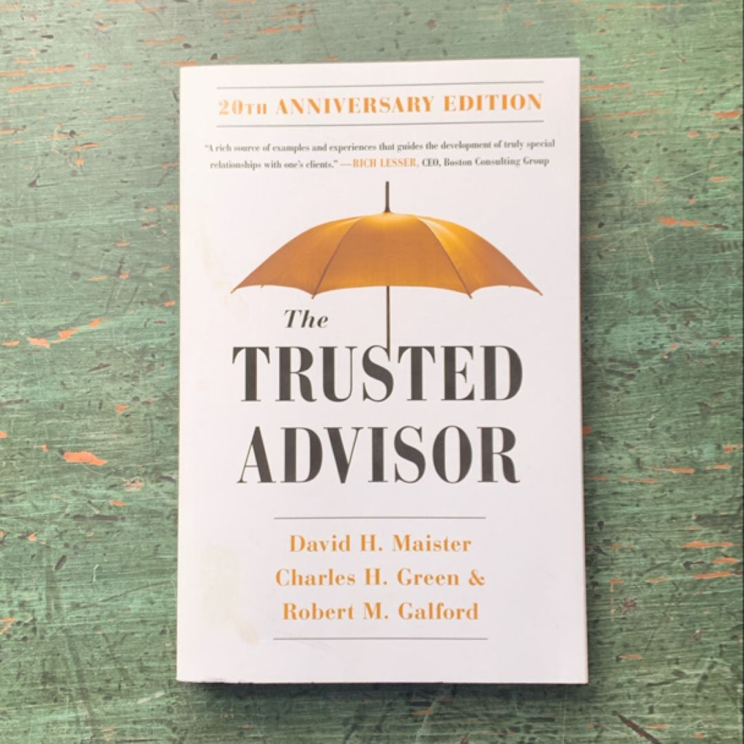 The Trusted Advisor: 20th Anniversary Edition