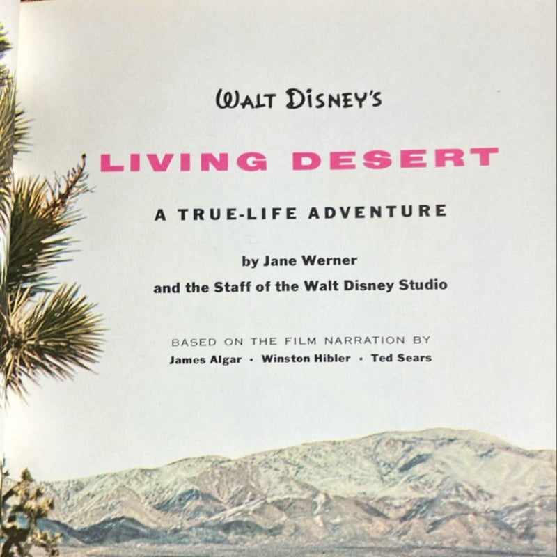 Walt Disney’s Living Desert