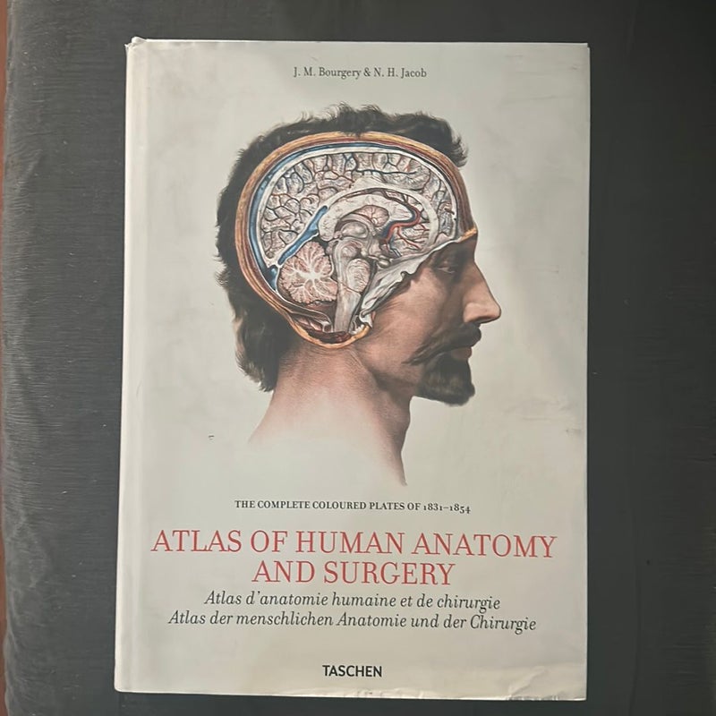 Atlas of Human Anatomy and Surgery Volume 1 by J. M.