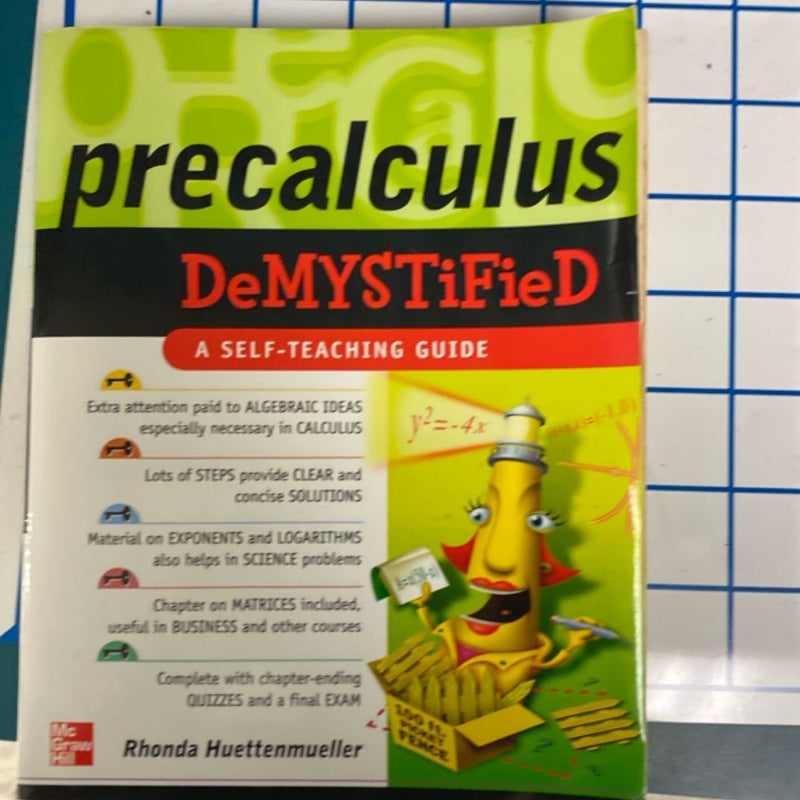 Pre-Calculus Demystified