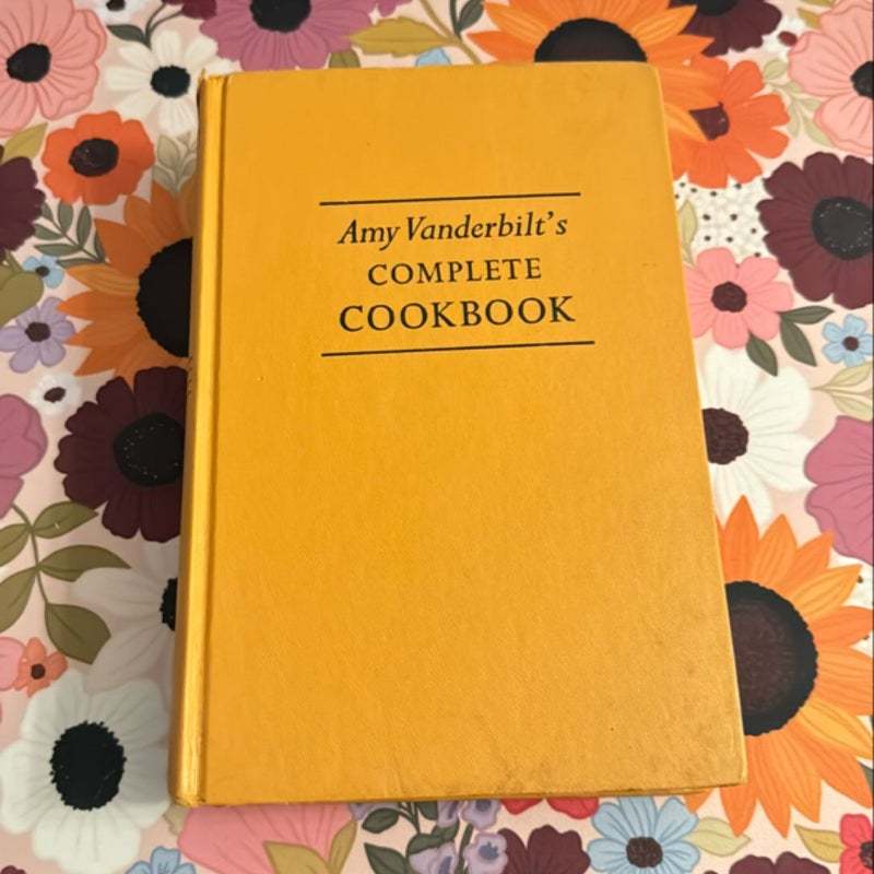 Amy Vanderbilt’s Complete Cookbook