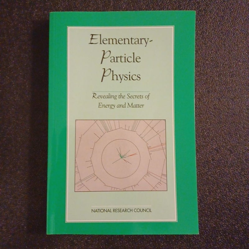Elementary-Particle Physics