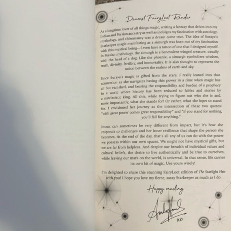 Starlight Heir SIGNED