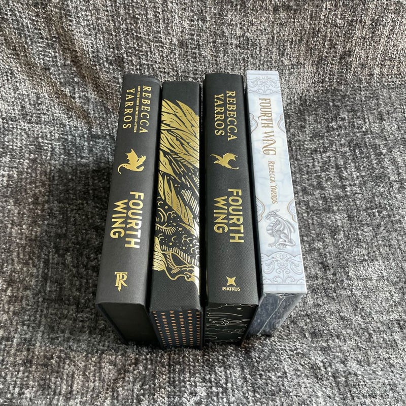 FOURTH WING SPECIAL EDITION BUNDLE! by Rebecca Yarros