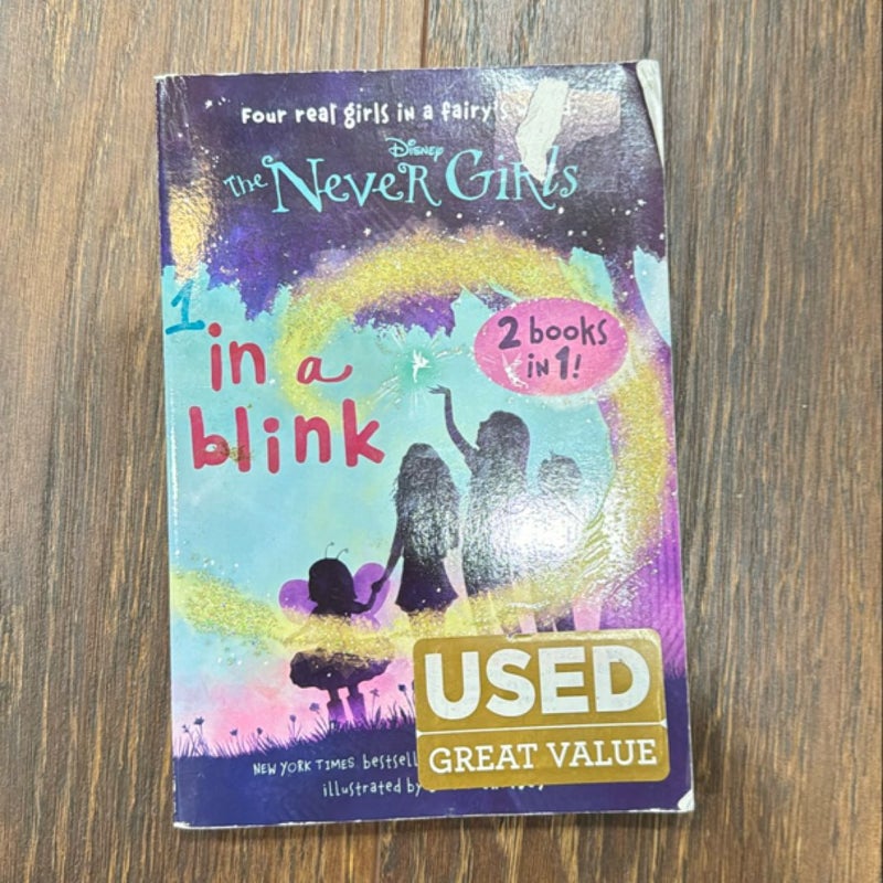 In a Blink/the Space Between: Books 1 and 2 (Disney: the Never Girls)