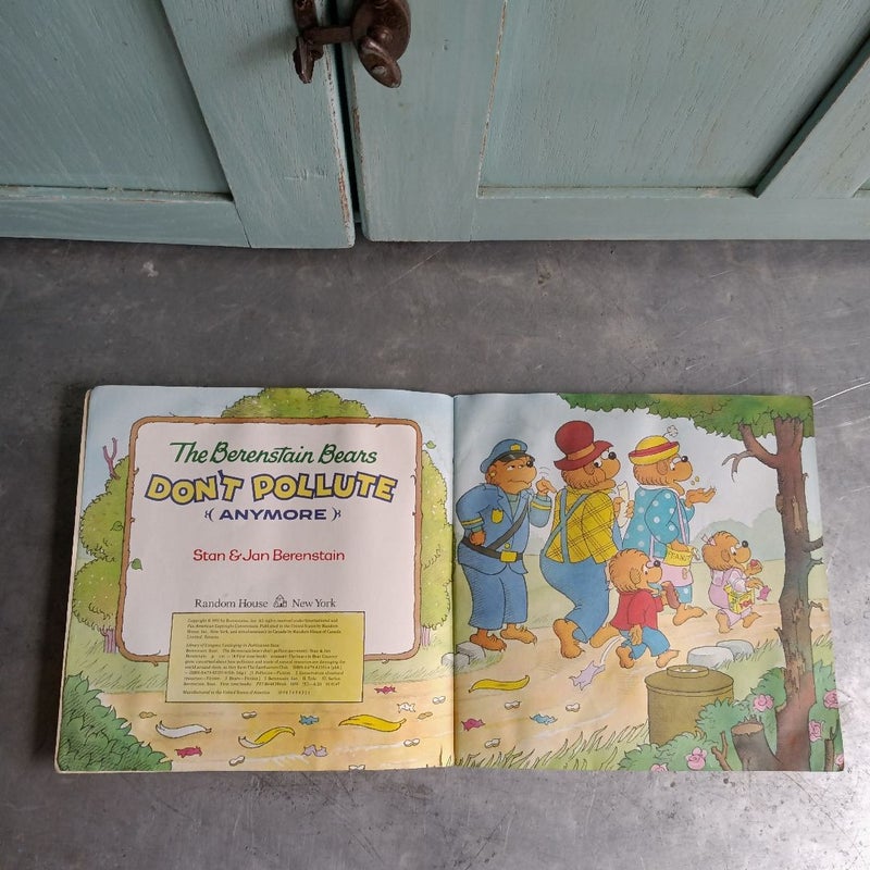 The Berenstain Bears Don't Pollute (Anymore)