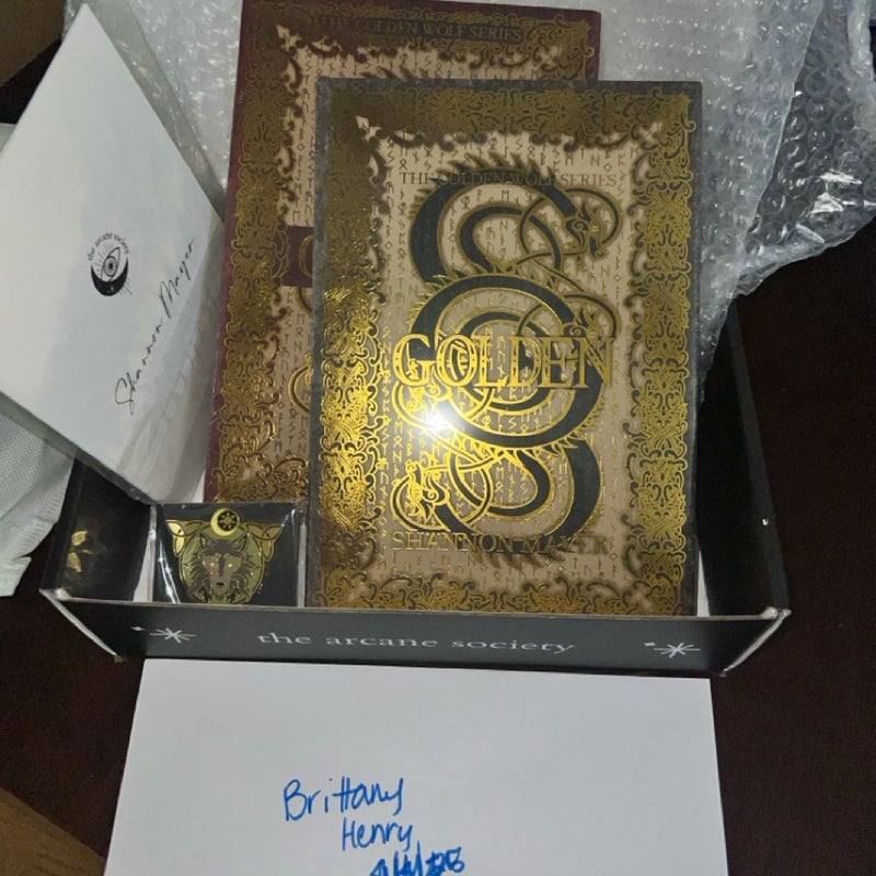 Arcane Gold and glitter 