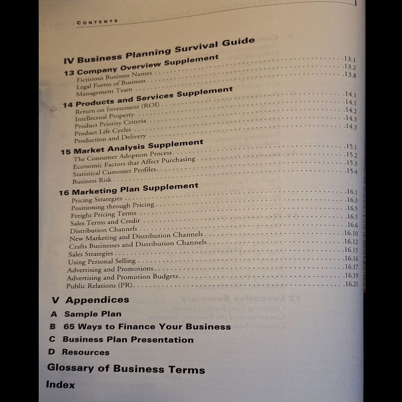 Biz Plan Builder