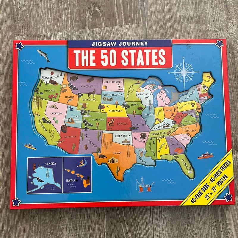 Jigsaw Journey: the 50 States