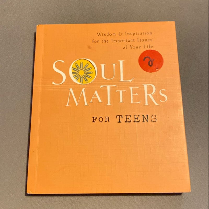 Soul Matters for Teens