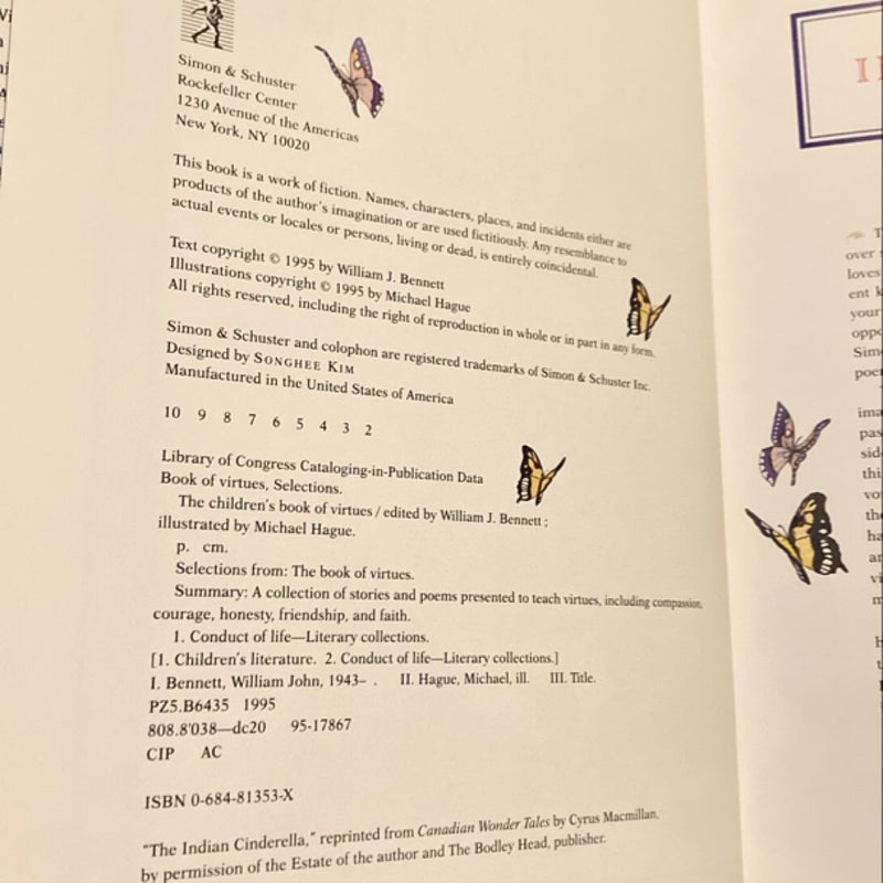 Children's Book of Virtues