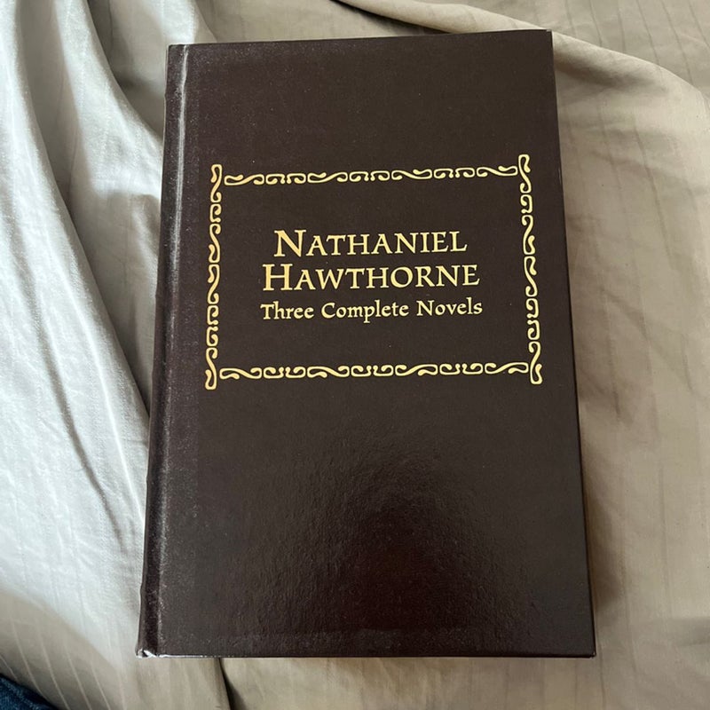 nathaniel hawthorne three complete novels 