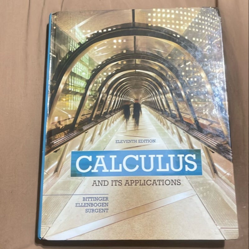 Calculus and Its Applications