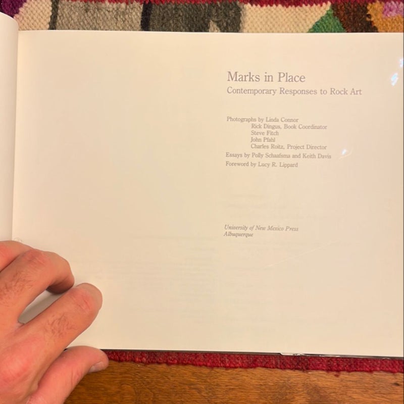 Marks in Place (limited 1st edition)