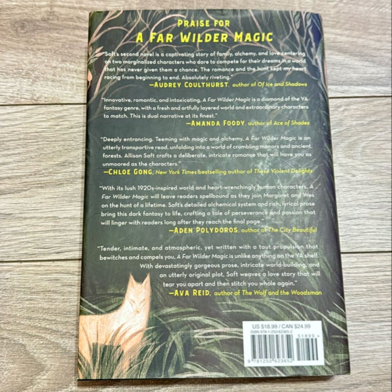 A Far Wilder Magic by Allison Saft, Hardcover | Pangobooks