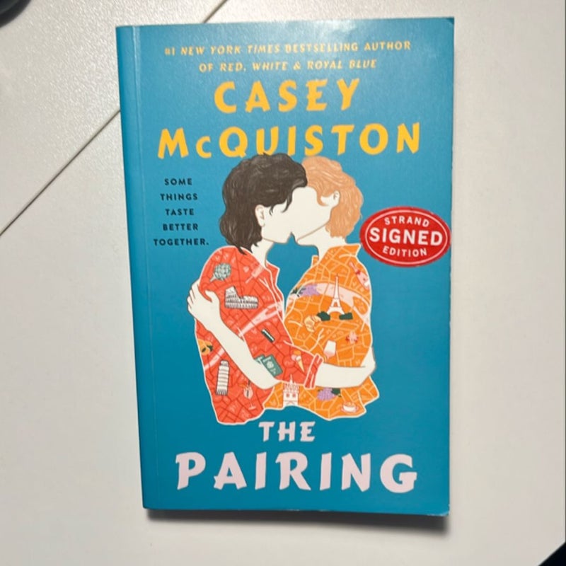 The Pairing (signed, 1st Edition, sprayed edges)