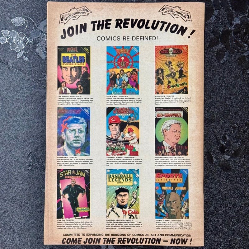 Contemporary Bio-Graphics # 2 April 1992 Boris Yelstin Revolutionary Comics