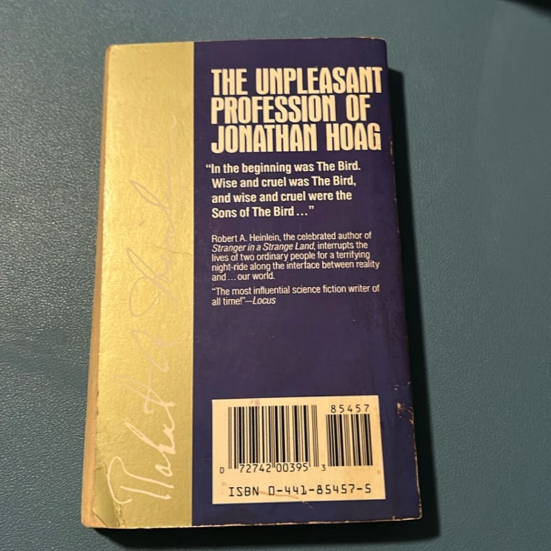 The Unpleasant Profession of Jonathan Hoag